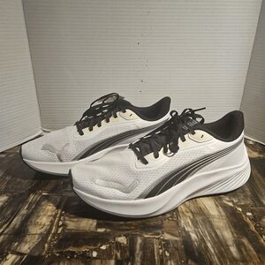 Puma Black and White Athletic Sneakers